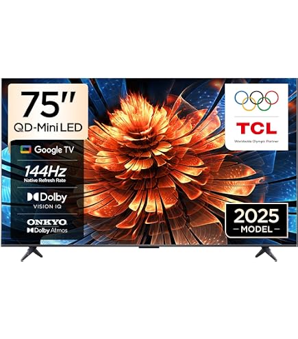 TCL 58 Inch 4K UHD Smart TV, Google TV with Built-in Chromecast