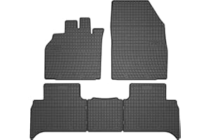 ‎MOTOS MOTOS Gumowe dywaniki samochodowe pasują do Renault Scenic III 2009-2016 Zwiększ komfort podróży dzięki antypoślizgowym dywanikom samochodowym- Dywaniki samochodowe na każdą pogodę, ochrona przed zabr