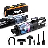AGARO HVC7799 Cordless Car Vacuum Cleaner, Portable Handheld Vacuum for Car & Home Interiors, 16 kPa High Power Suction, 5000 mAh Rechargeable Battery