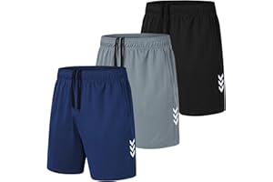 kuzwufs Herren Sporthose Kurze Atmungsaktive Gym Fitness Hosen Dry Fit Lauf Shorts Training Running Funktionsshorts