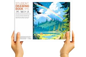 TOYVENTURES A4 Sketchbook for Artists (Pack of 1) – 36 Pages (18 Sheets) | 100 GSM Premium Cartridge Paper | Drawing & Painting Pad for Kids, Students & Professionals | Art Journal for Sketching & Colouring