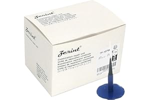 ZERINT TP-107W Unité de Réparation Combinée, Bouchon de Réparation de Pneu 9 x 50mm Tiges Enroulées 24 PCS
