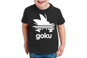 TEE KIKI Adi Goku T-Shirt pour Enfants Son Dragon Master Ball Vegeta Turtle Roshi DB