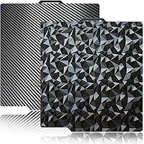 Hossom 3D-Druckbett Doppelseitig Für Bambu Lab - PEO+PET Federstahlplatte Für Perfekte Druckergebnisse