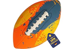 ‎BEST SPORTING BEST SPORTING Neopren American Football 27cm I Wasser Football aus Neopren I American Football für Strand & Garten I Mini Football I Wasser Ball weich & leicht I Wasserspiel Kinder & Erwachsene