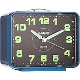 Casio TQ-218-2DF Masa Saati, Mavi, Standart