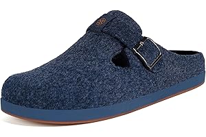 Gaatpot Pantofole Invernali da Uomo e da Donna,Zoccoli in Feltro per Indoor Outdoor,Taglia 36-46