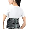 TYNOR Back Support Belt, Black, Medium, 1 Unit