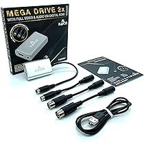Kaico Sega Megadrive 2X Line Doubler HDMI Adaptador - para su Uso