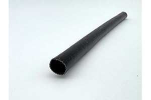 BALCONI PERFORMANCE Gaine tubulaire de protection pour moteur de voiture Résiste à la chaleur, aux rayons UV, à l’huile, à l’essence. ID 8 mm Noir