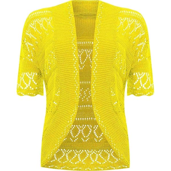Boléro Femme Manches Longues - Ouvert Devant - Style élégant Et Polyvalent