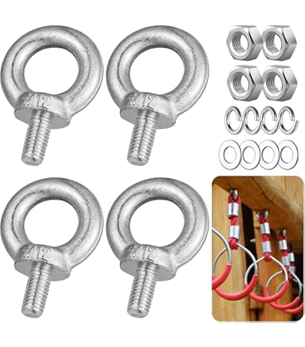 Bulloni E Dadi M6 Dadi A Occhiello Di Sollevamento 2 Pezzi - Foto 14