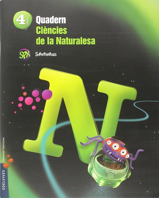 Portada de Quadern Ciencies de la Naturalesa 4º Primaria