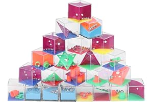 Herefun 3D Laberintos, Juego Mágico Intelecto Educativo,3D Juego de Habilidad, Juegos de Ingenio para Niños Adultos Regalo para Fiesta Cumpleaños