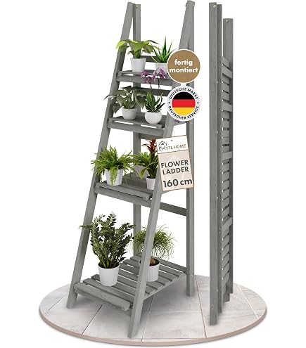 Ikea SATSUMAS Zimmer Blumenstnder aus Bambus; in wei; (78cm): Amazon.de:  Garten