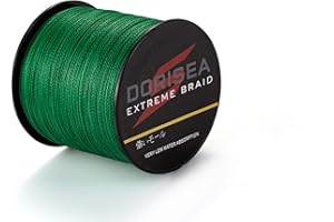 Dorisea Extreme Braid 100% Pe 1000 m/1093 yardas, hilo de pesca trenzado, 2.7-226.8 kg, cuerda de pesca, resistente a la abrasión, increíble Superline