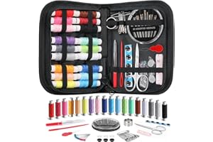 Coquimbo Sewing Kit Christmas Stocking Stuffers Gifts for Teenage Girls Boys Women Men Mum Grandma, Mini Sewing Kits Travel with Needle and Thread Sewing Accessories for Adults, Beginner, Emergency