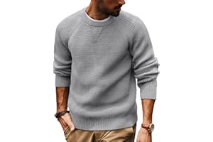 PJ PAUL JONES Maglione da uomo a girocollo a nido d'ape testurizzato a maniche lunghe