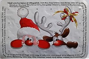 UNBEKANNT Smallest Advent Calendar in the World "Kuck mal", Calendar Christmas Calendar