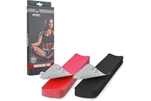EFFEKT MANUFAKTUR Effect - Sport Tapes [25 cm x 5cm] Kinesiotapes pre-cut in many colours I PreCut Tape waterproof & elastic I Extra strong Kinesiology Tape | Elastic Kintex