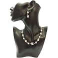 Venetiaurum Orecchini Donna Con Perle In Vetro Di Murano E Argento 925 - Made In Italy