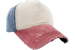 MFAZ Morefaz Ltd Unisex bawełniana czapka bejsbolówka Star Sport czapka bejsbolówka Snap Back Trucker (Plain Nave Red), Plain Nave Red, L-XL