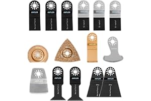 15 Antler Hoja Conjunto B Fein multimaster Bosch Makita Milwaukee Multiherramienta Oscilante AB15CBB