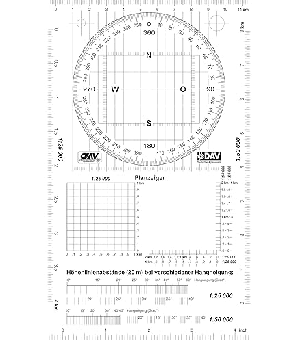 Bussola Silva Ranger S Black - A Specchio Per Escursionismo, Con Scale 1:25k E 1:50k - Foto 9
