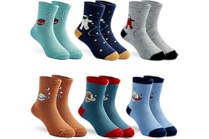 Moon Tree Kindersocken Jungen Warme Wintersocken Kinder Dicke Baumwollsocken