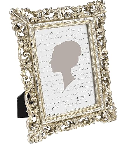 Cornice Dorata Decorata, Stile Shabby Chic, Tradizionale, Montata Su Misura, Formato A1, A2, A3, A4, A5, / Cornice Per Poster / Cornice Antica / - Italia - Foto 9