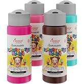 Red Rose Tamamlayıcı Renkler Parmak Boyası 4'l&uuml; Set 4x60 ml