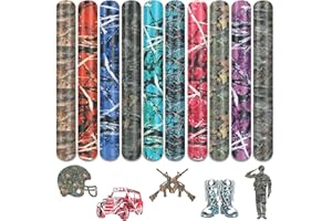 Tintnut Real Tree Heat Transfer Vinyl - 10 Sheets 10 x 12 Inch Camo Pattern Iron on Vinyl for Hunter Outdoor Camouflage Printed HTV DIY T-shirts Handbags Hat Pants Craft for Cricut or Silhouette Cameo