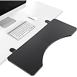 Clip Ergonomique d'Extension de Bureau sur le Plateau Clavier Noir Wearson K6 Clip d'Extension de Bureau Ergonomique