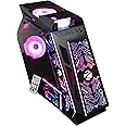 ZEBRONICS Valhalla NEO Premium Gaming Cabinet/Case, Mini-Tower, Supports mATX | ITX, AIO Upto 240mm, 3 Built-in Inner Glow ARGB Fans, Tempered Glass, USB 3.0, ARGB Controller with Remote