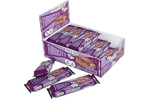 Furocity by Tyson Fury Protein Bars, Chocolate Fudge Brownie Flavour, Case of 15 x 60g Bars, 20g Protein per Serving, Low in Sugar, Pre and Post-Workout Snack
