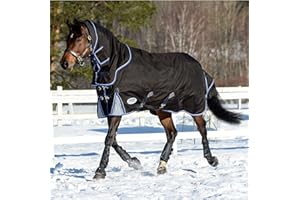 Weatherbeeta Comfitec Ultra Cozi Moyen Tapis Détachable - Anthracite/Bleu -