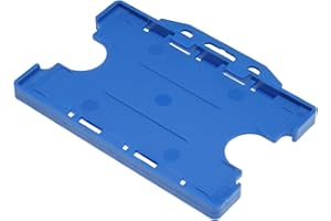 CUSTOMCARD LTD Customcard Double Sided Open Faced ID Card Holder - Blue, DOUBLECARDSBLUE