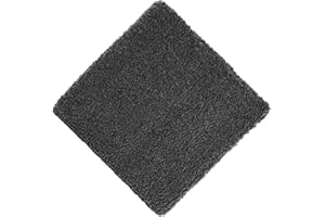 ‎QUANTUM INTERIOR BY MAXLAND Quantum Interior by Maxland Teddy Stuhlkissen, 40x40x2,5 cm, Fell-Optik, weich, modern, Flauschige Sitzkissen, Moderne Bankauflage (Anthrazit)