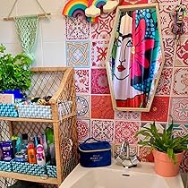 Autocollants Carrelage 54 Pièces 10x10cm RE-COVERTILES - Mosaïque Décorative Salle De Bain