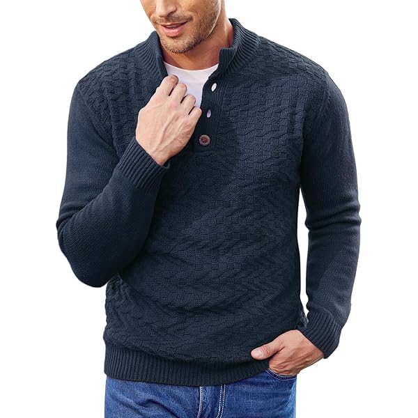 Armani Uomo Sykooia Maglione Da Uomo Ceniea Maglioni Collo Alto - Main Image