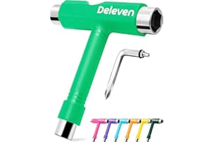 D DELEVEN Skateboard Tool Longboard Tool Clé Allen Roller Tool Clé de Skate Skate Tool Tools Skate Accesoire Skateboard Outils Skate Planche de Skate Jart Cle Skate Outil Skate Tool de Skate T Tool Longboard