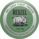 Reuzel Green Pomade Grease 95 g | Normal ve Kalın Sa&ccedil;lar İ&ccedil;in Yağ Bazlı Esnek Şekillendirme. &Ccedil;ay Ağacı ile Berber Kalitesi. E