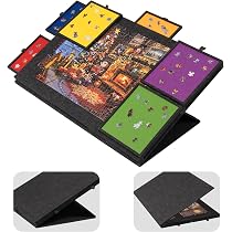 Lavievert Table de puzzle avec pieds, angle et hauteur réglables avec Lavievert Table de puzzle avec pieds, angle et hauteur réglables avec