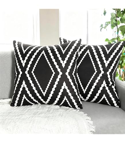 IKEA-Kissen, schwarz Farbe, 20 x 20–1 PACK Küche, Haushalt & Wohnen