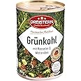 DREISTERN Grünkohl mit Kasseler und Mettenden 400 g I leckeres Fertiggericht mit Gemüse in der praktischen recycelbaren Konse