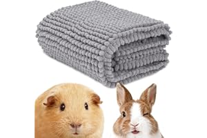 Marsvin matta tvättbar 60 x 40 cm kaninburar inlägg återanvändbara små djur filt marsvin burfoder