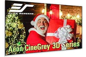 Elite Screens Fixed Frameless Projector Screen Aeon Edge Free / 222 x 125 cm / 16:9 Format 100 inches/ 3D CineGrey Cloth/ AR100DHD3
