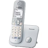 Panasonic kx-tg6811jtb wireless phone DECT No Silver KX-TG6811JTS