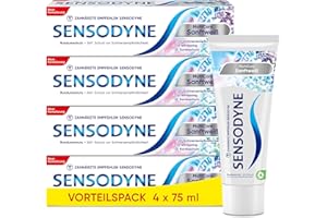 ‎SENSODYNE Sensodyne MultiCare Soft White Toothpaste Daily Toothpaste with Fluoride for Pain-Sensitive Teeth 4 x 75 ml