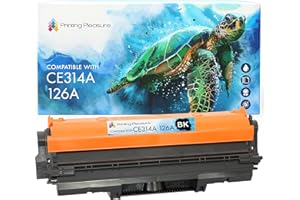 Printing Pleasure Compatible CE314A 126A Kit Tambour pour HP Colour Laserjet CP1025 CP1025NW CP1020 M175a M175nw Pro 100 M175 MFP M175A M175NW M275 TopShot M275 - Grande Capacité